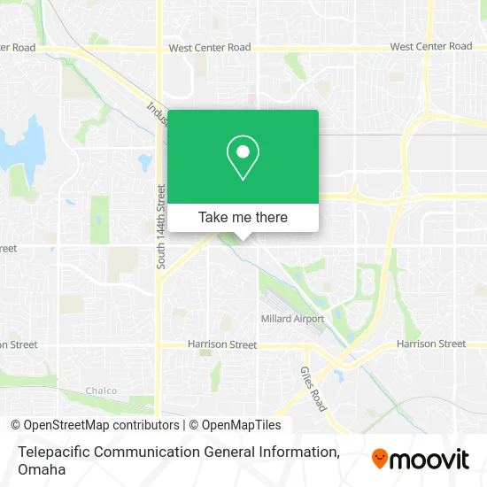 Telepacific Communication General Information map