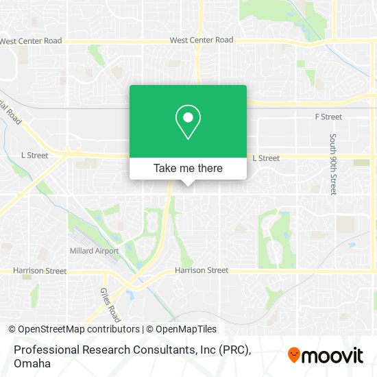 Professional Research Consultants, Inc (PRC) map