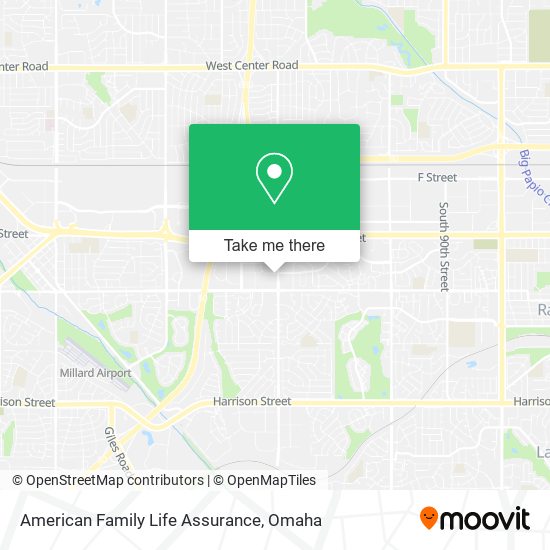 American Family Life Assurance map