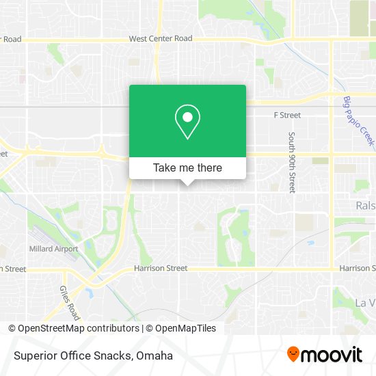 Superior Office Snacks map