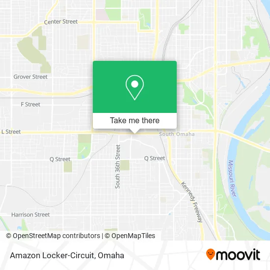 Amazon Locker-Circuit map