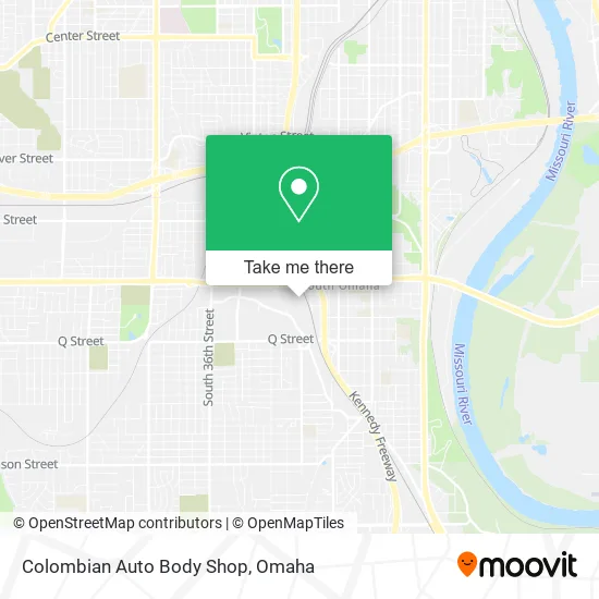 Colombian Auto Body Shop map