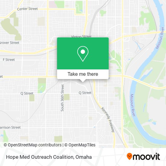 Hope Med Outreach Coalition map