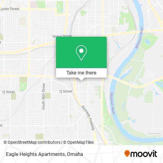 Mapa de Eagle Heights Apartments