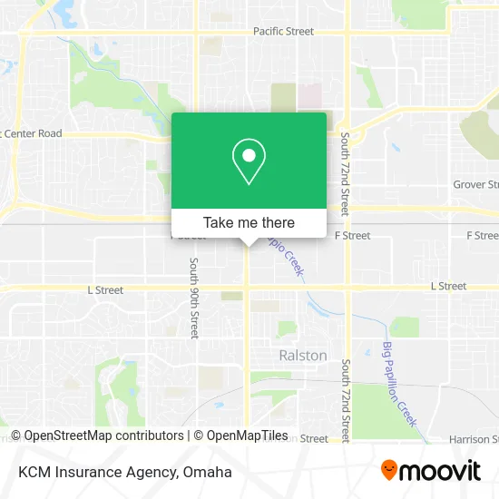 KCM Insurance Agency map