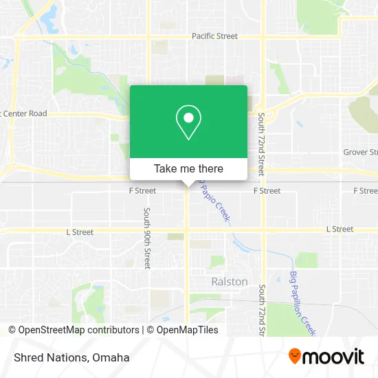 Shred Nations map