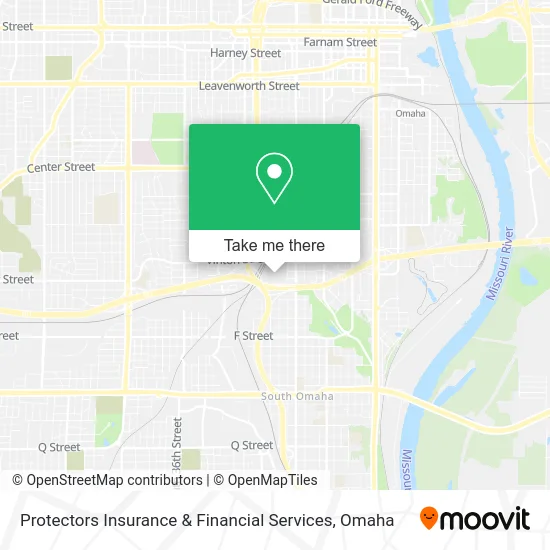 Protectors Insurance & Financial Services map