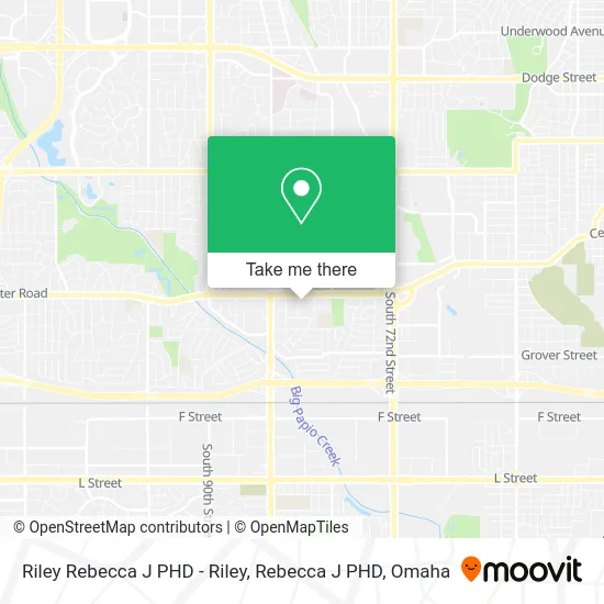 Riley Rebecca J PHD - Riley, Rebecca J PHD map