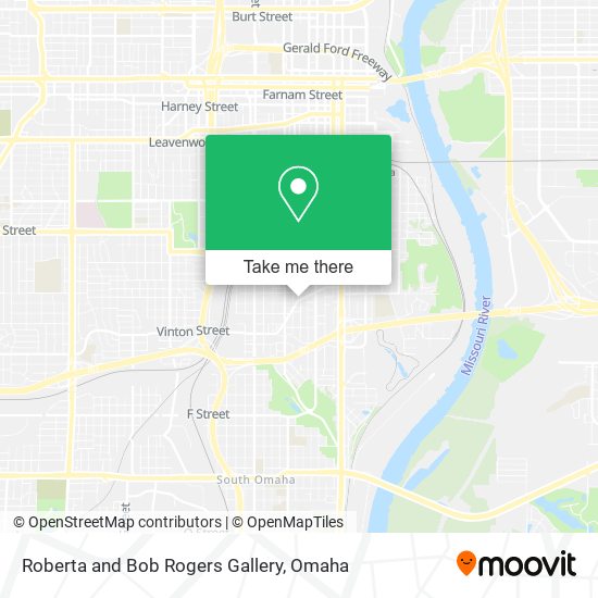 Roberta and Bob Rogers Gallery map