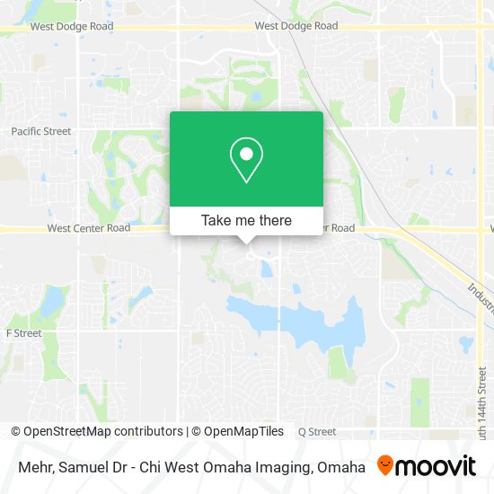 Mapa de Mehr, Samuel Dr - Chi West Omaha Imaging