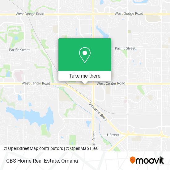 CBS Home Real Estate map