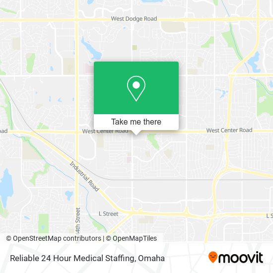 Mapa de Reliable 24 Hour Medical Staffing