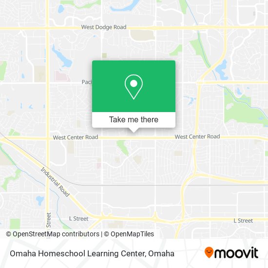 Mapa de Omaha Homeschool Learning Center