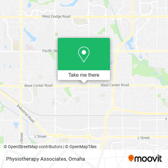 Physiotherapy Associates map