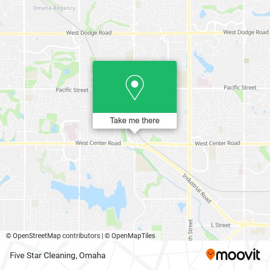 Five Star Cleaning map