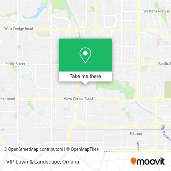 VIP Lawn & Landscape map