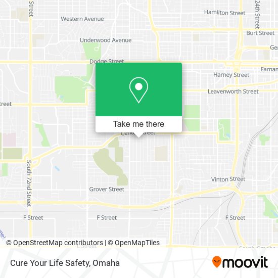 Cure Your Life Safety map