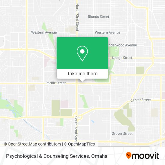Mapa de Psychological & Counseling Services