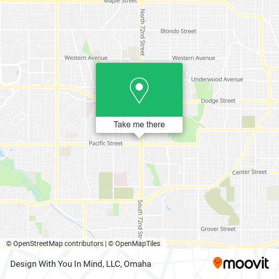 Mapa de Design With You In Mind, LLC