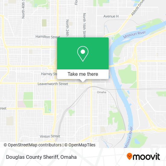 Douglas County Sheriff map