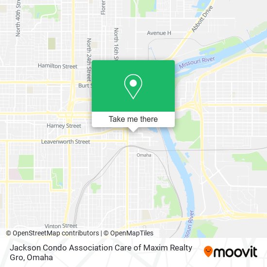 Jackson Condo Association Care of Maxim Realty Gro map