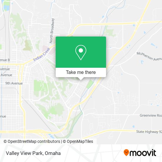 Valley View Park map