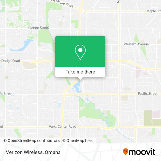 Mapa de Verizon Wireless