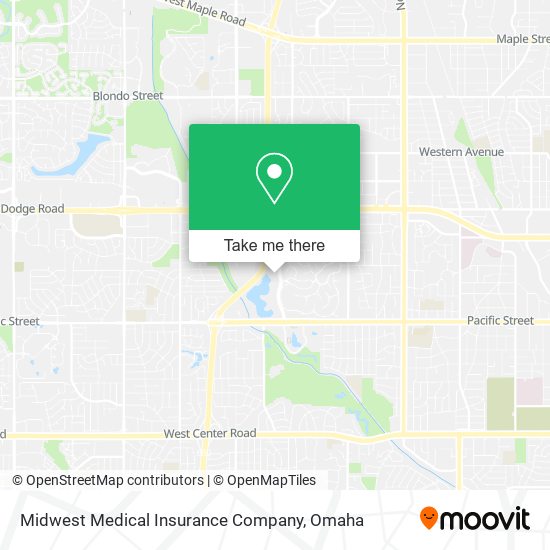 Midwest Medical Insurance Company map