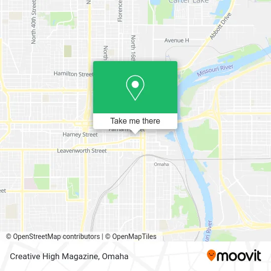 Creative High Magazine map