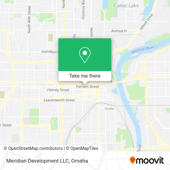 Meridian Development LLC map
