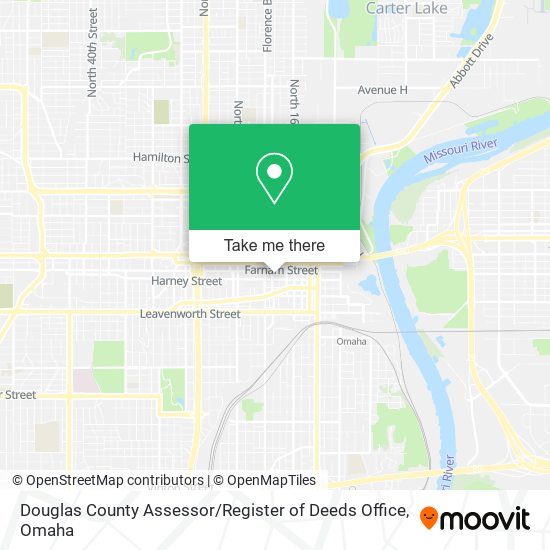 Douglas County Assessor / Register of Deeds Office map