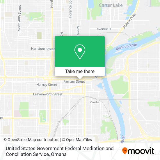 Mapa de United States Government Federal Mediation and Conciliation Service