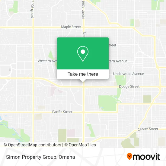 Simon Property Group map