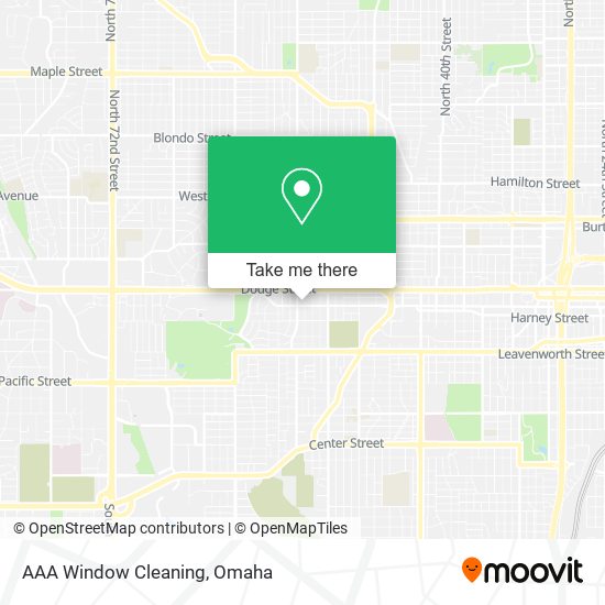 AAA Window Cleaning map