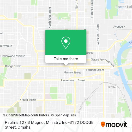 Psalms 127:3 Magnet Ministry, Inc -3172 DODGE Street map