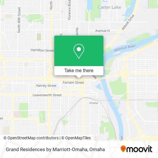 Grand Residences by Marriott-Omaha map