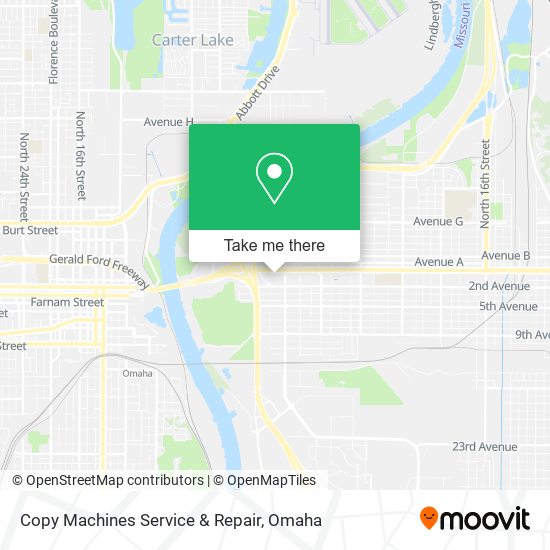 Copy Machines Service & Repair map