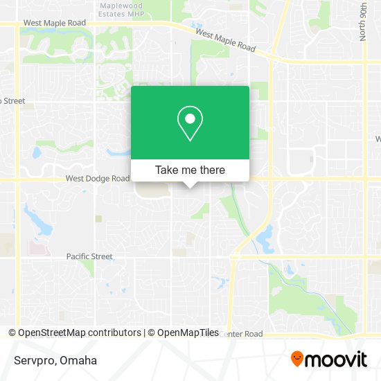 Servpro map