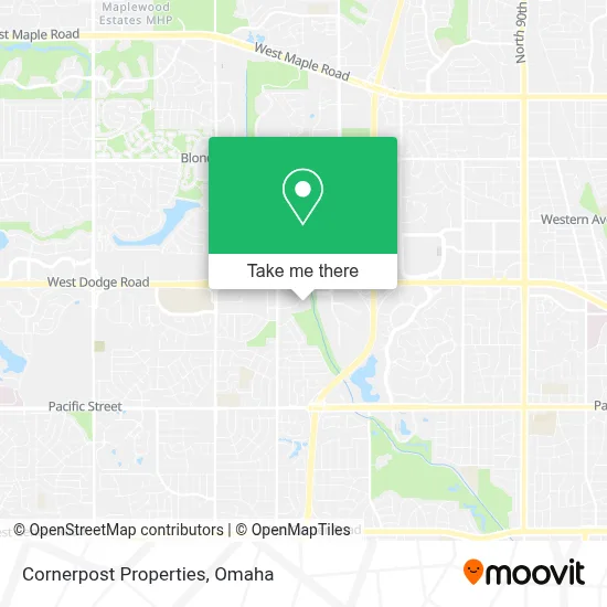 Cornerpost Properties map