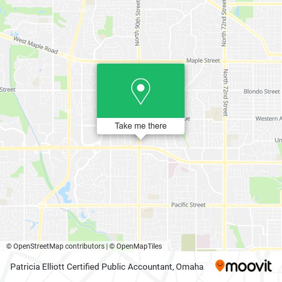 Patricia Elliott Certified Public Accountant map