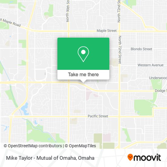 Mapa de Mike Taylor - Mutual of Omaha