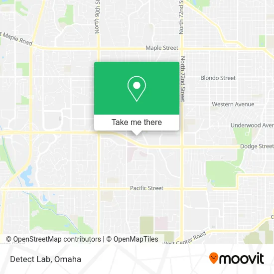 Detect Lab map