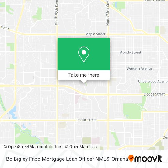 Bo Bigley Fnbo Mortgage Loan Officer NMLS map