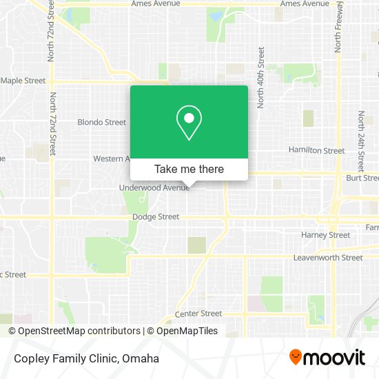 Copley Family Clinic map