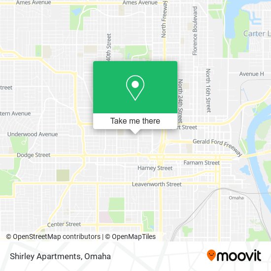 Shirley Apartments map