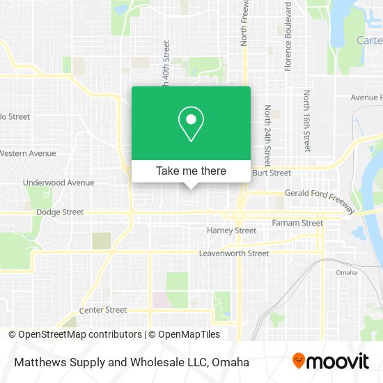 Matthews Supply and Wholesale LLC map