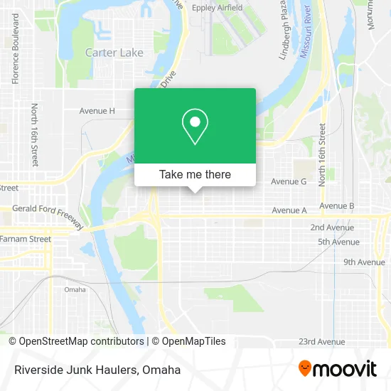 Riverside Junk Haulers map