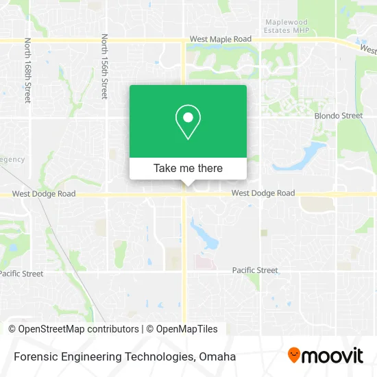Forensic Engineering Technologies map