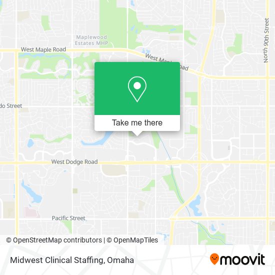 Mapa de Midwest Clinical Staffing
