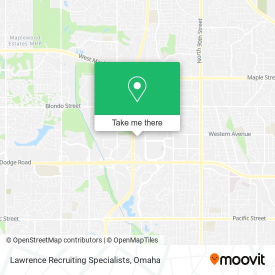 Lawrence Recruiting Specialists map